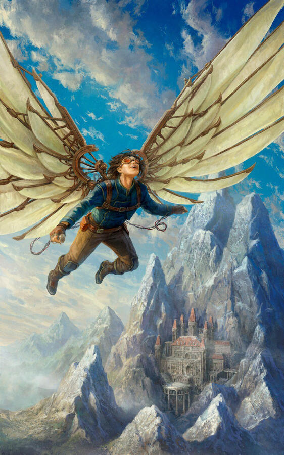 "Cloudbreakers : Peregrine" by Kenton J. Moore - Book cover art by J. Paz Díaz and Marco González, 2025