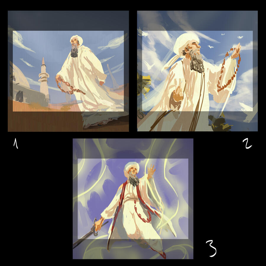 Sketches for Trivium Studios