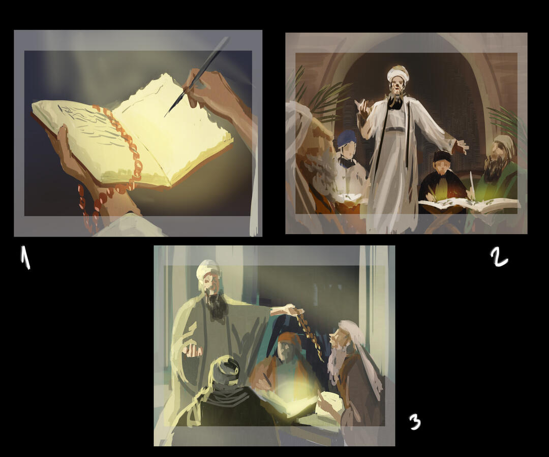 Sketches for Trivium Studios