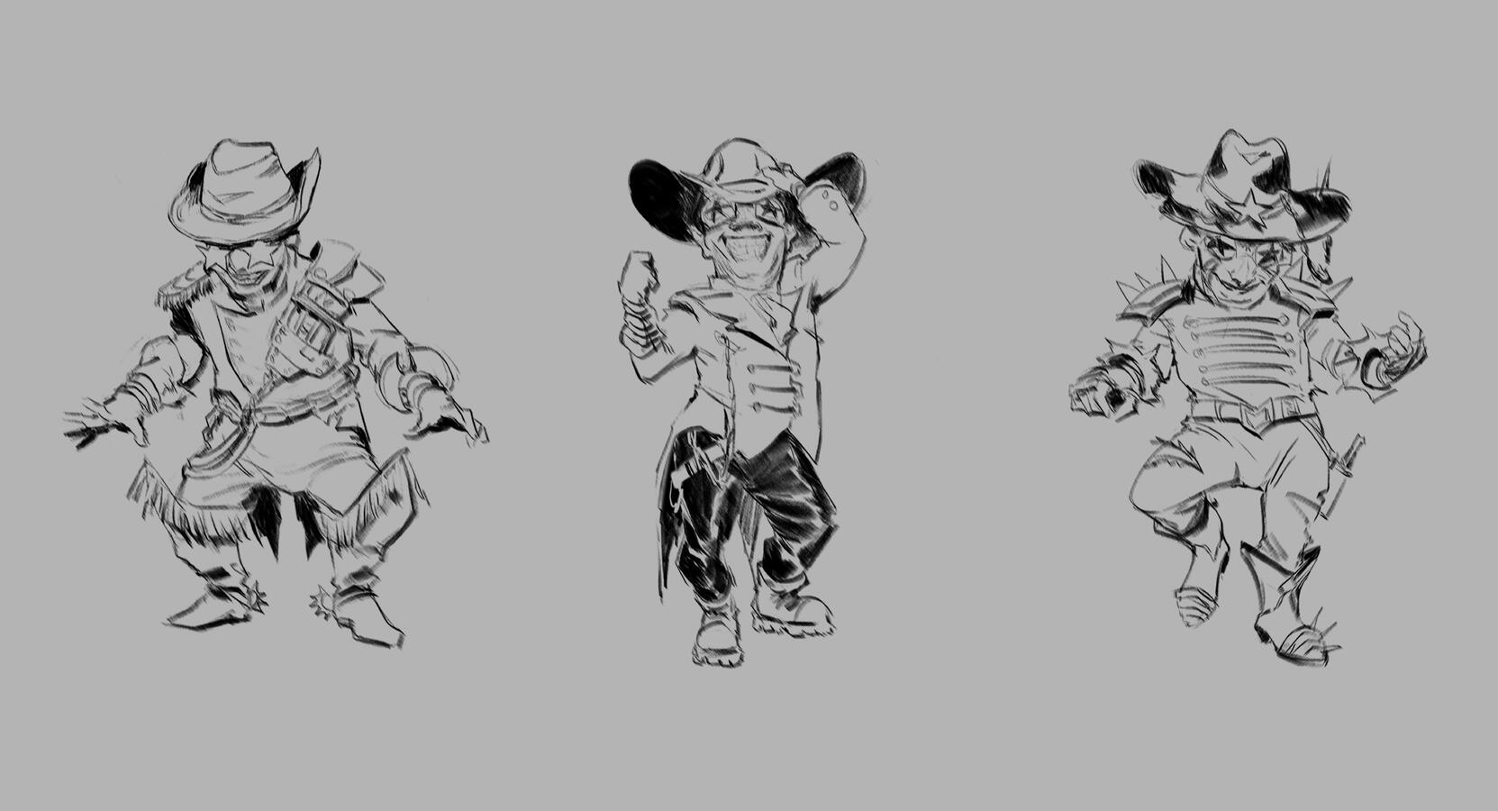 Character design for Sudden Conflict